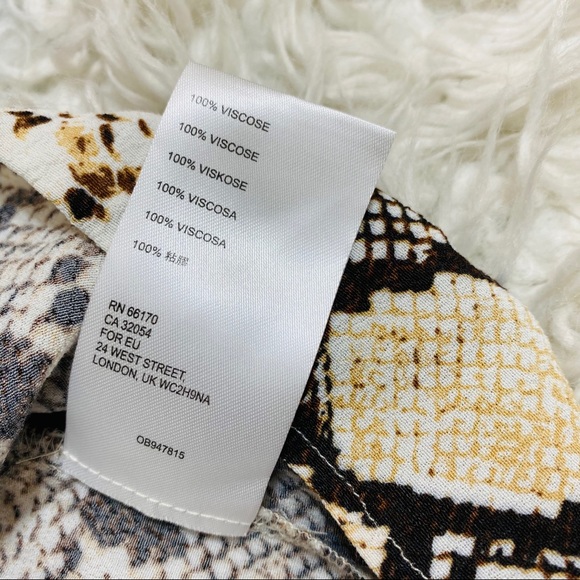 Anthropologie Maeve Juno Snake Print Dress - Picture 14 of 16